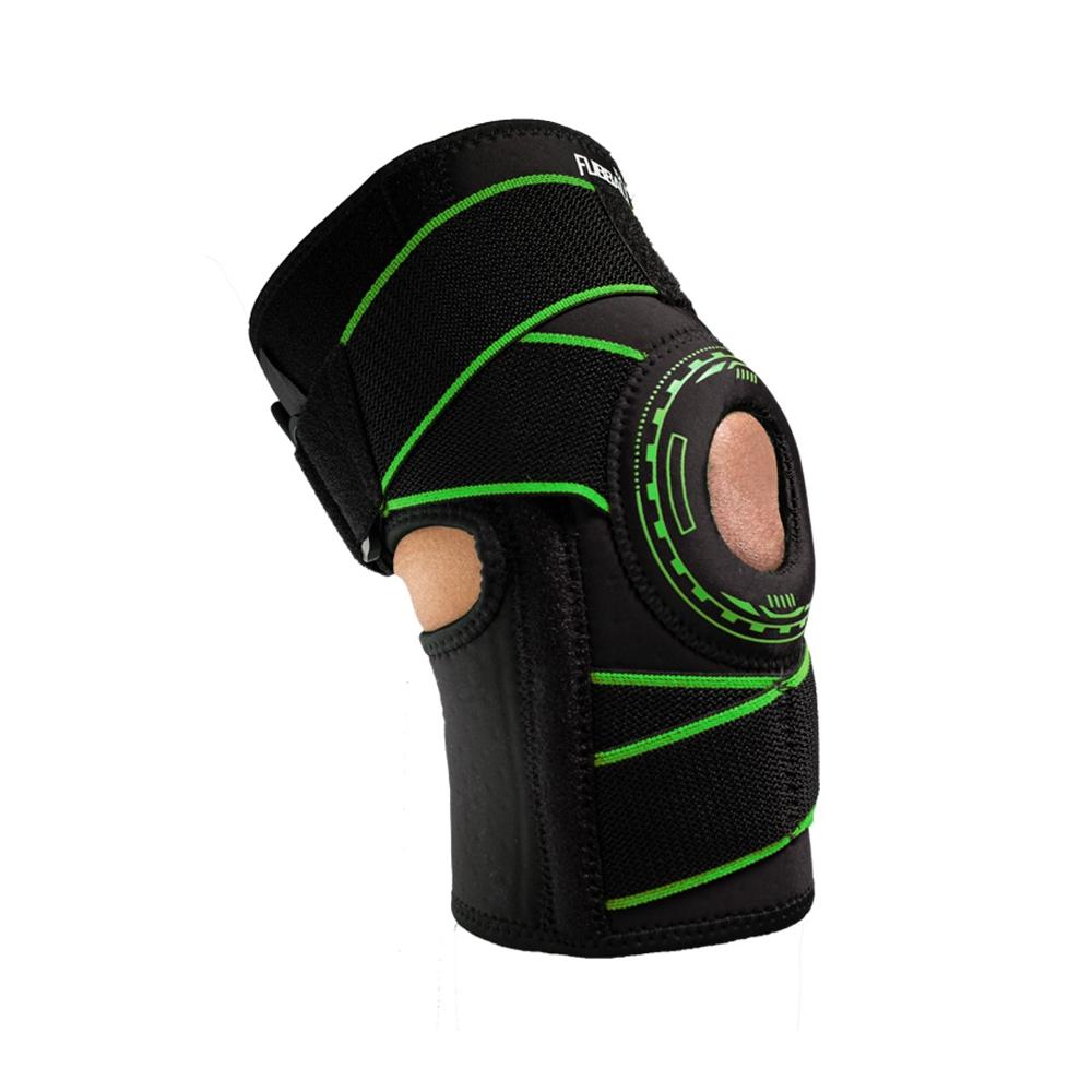 Rodillera Ajustable de Compresión Para Deporte Talla Standard Color Verde