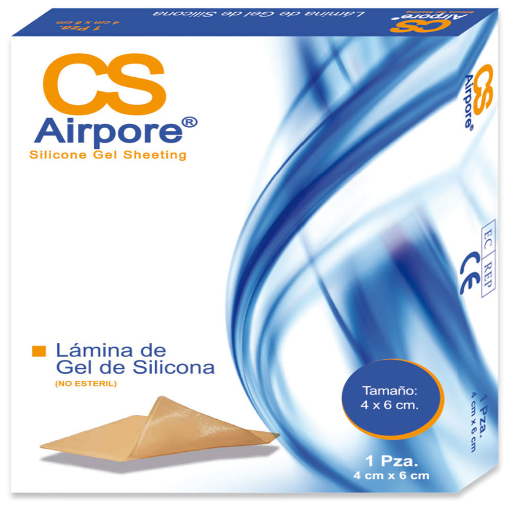 Lamina de gel CS Airpore 4 x 6 cm