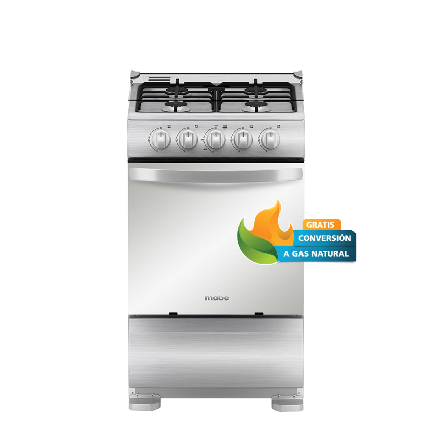 Cocina de piso 52cm Inox TX5110P2