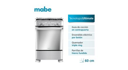 Cocina Mabe CMP6060FX1