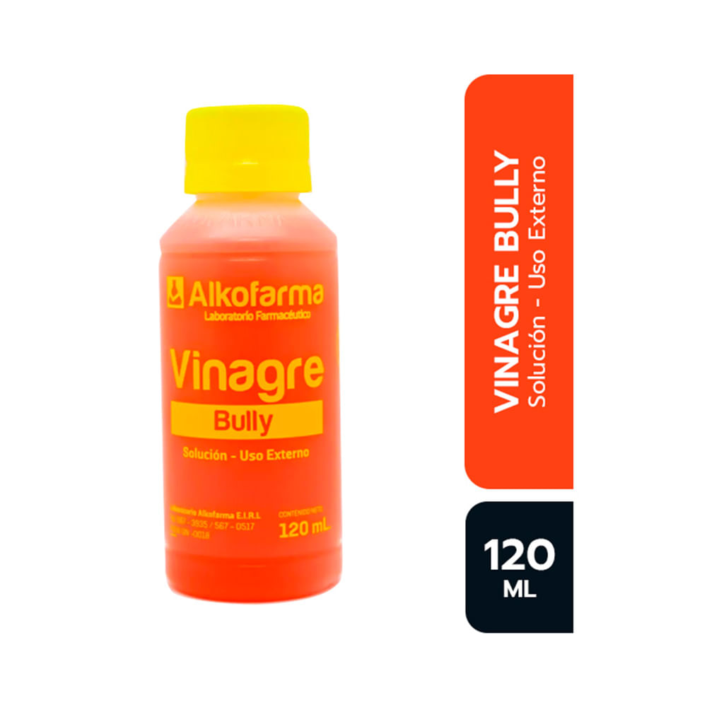Vinagre Bully de 120 ml Alkofarma