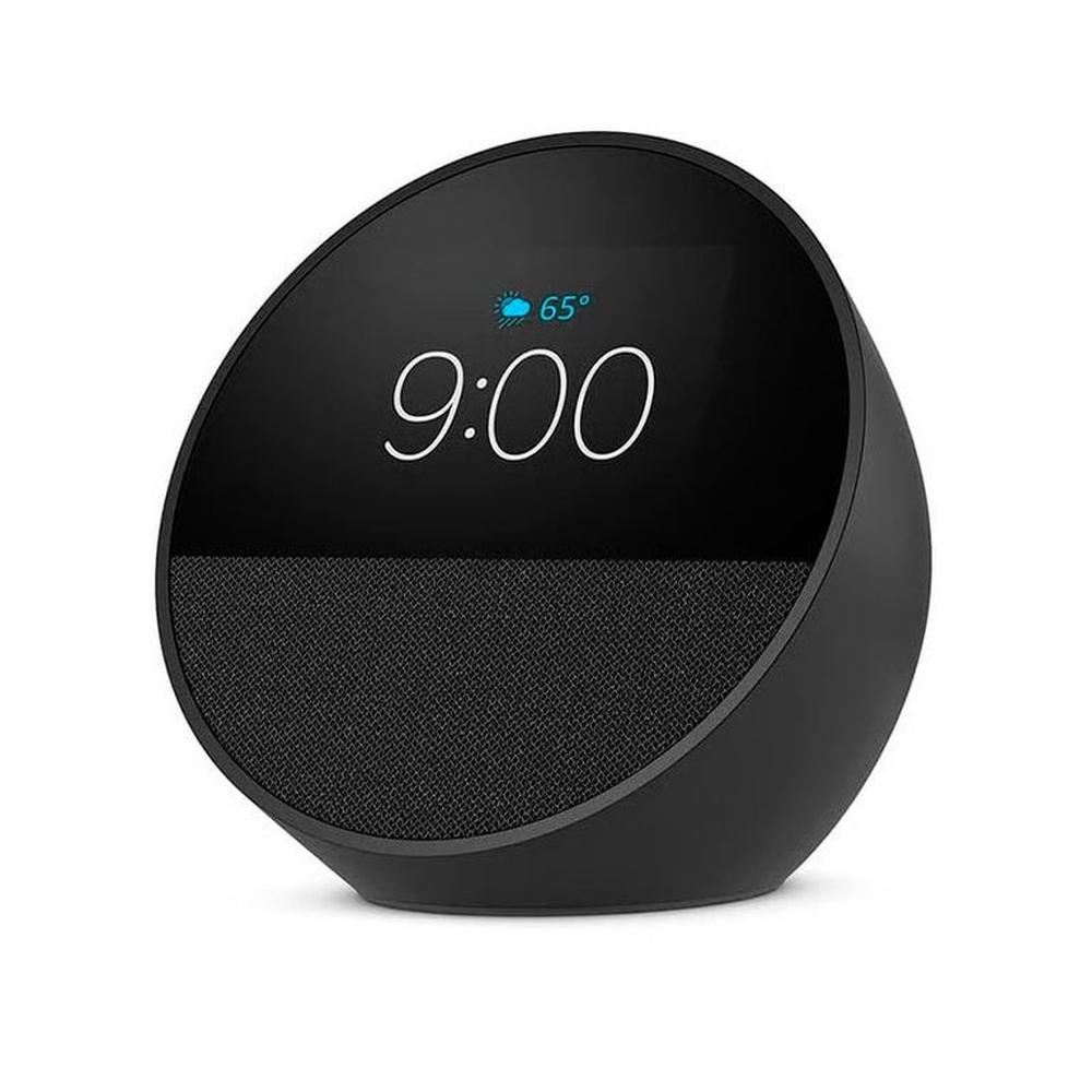 ASISTENTE AMAZON ALEXA ECHO SPOT 2024 NEGRO