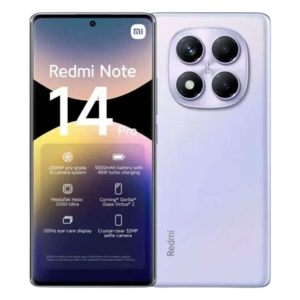 Xiaomi Redmi Note 14 pro 4g 256gb 8gb - MORADO