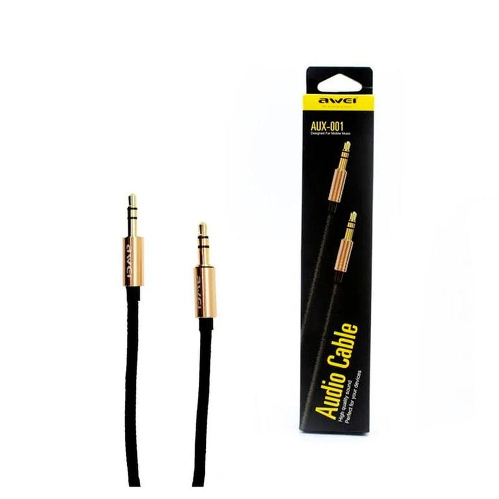 CABLE AUXILIAR AWEI AUX-001 NEGRO