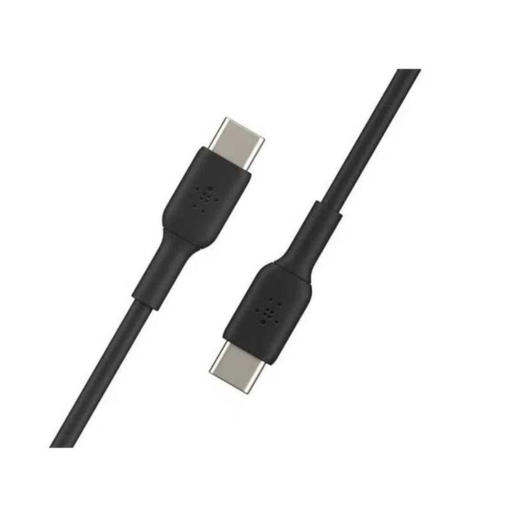 CABLE TRUST DURA TIPO USB-C A USB-C 1M NEGRO