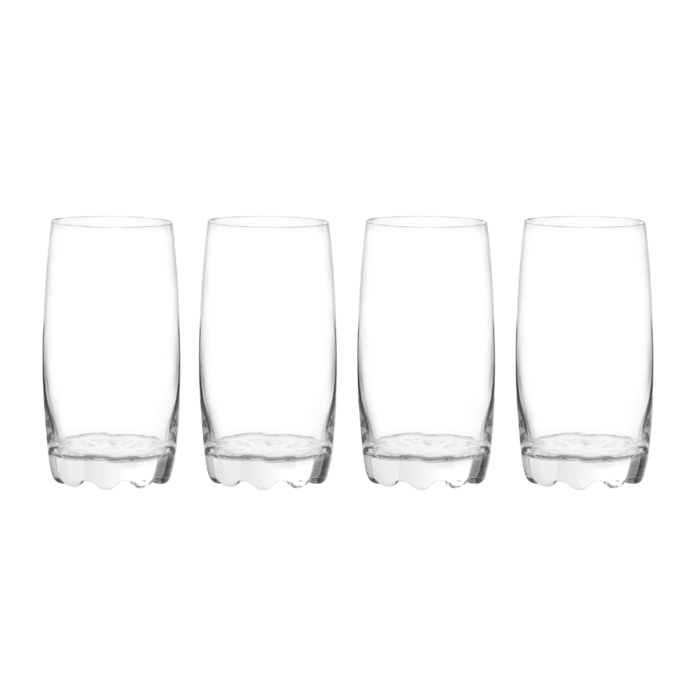 Set X4 Vasos Altos Lisos
