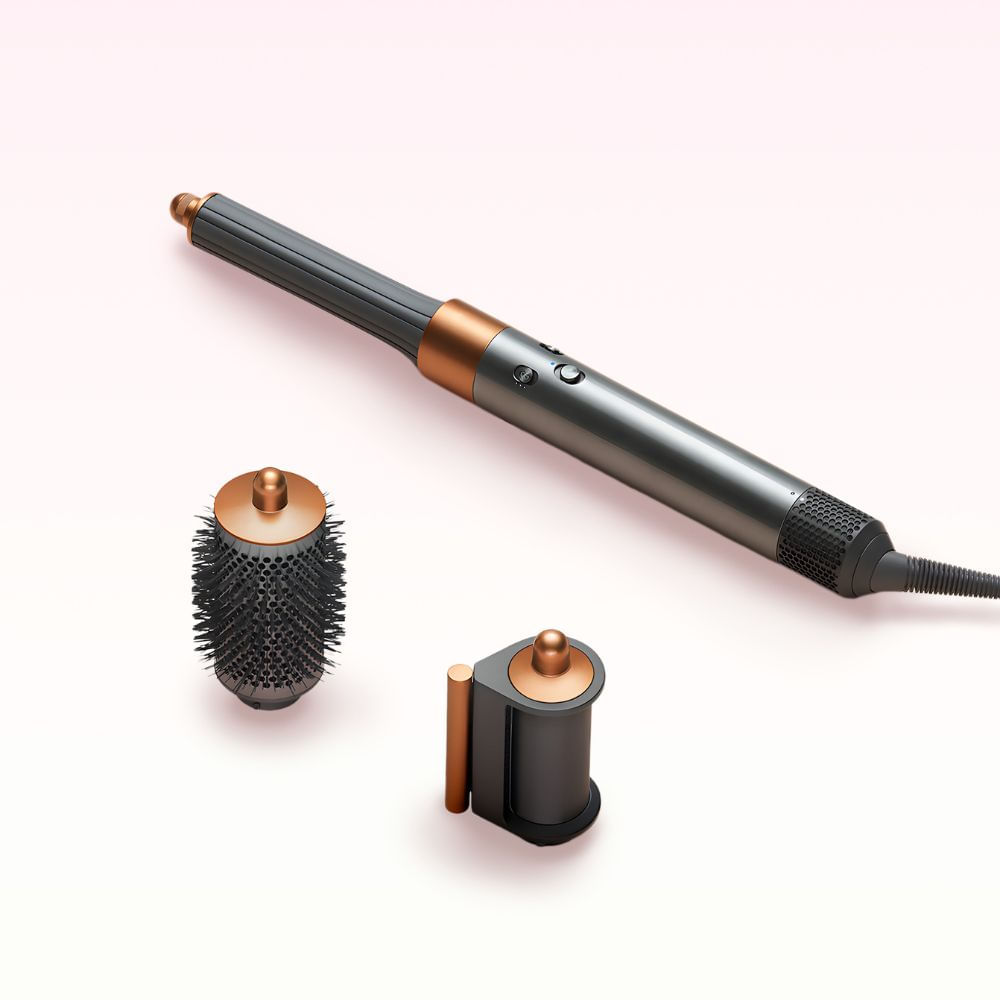 Airwrap Origin Dyson Bronce Niquel 220V Voltaje Peru