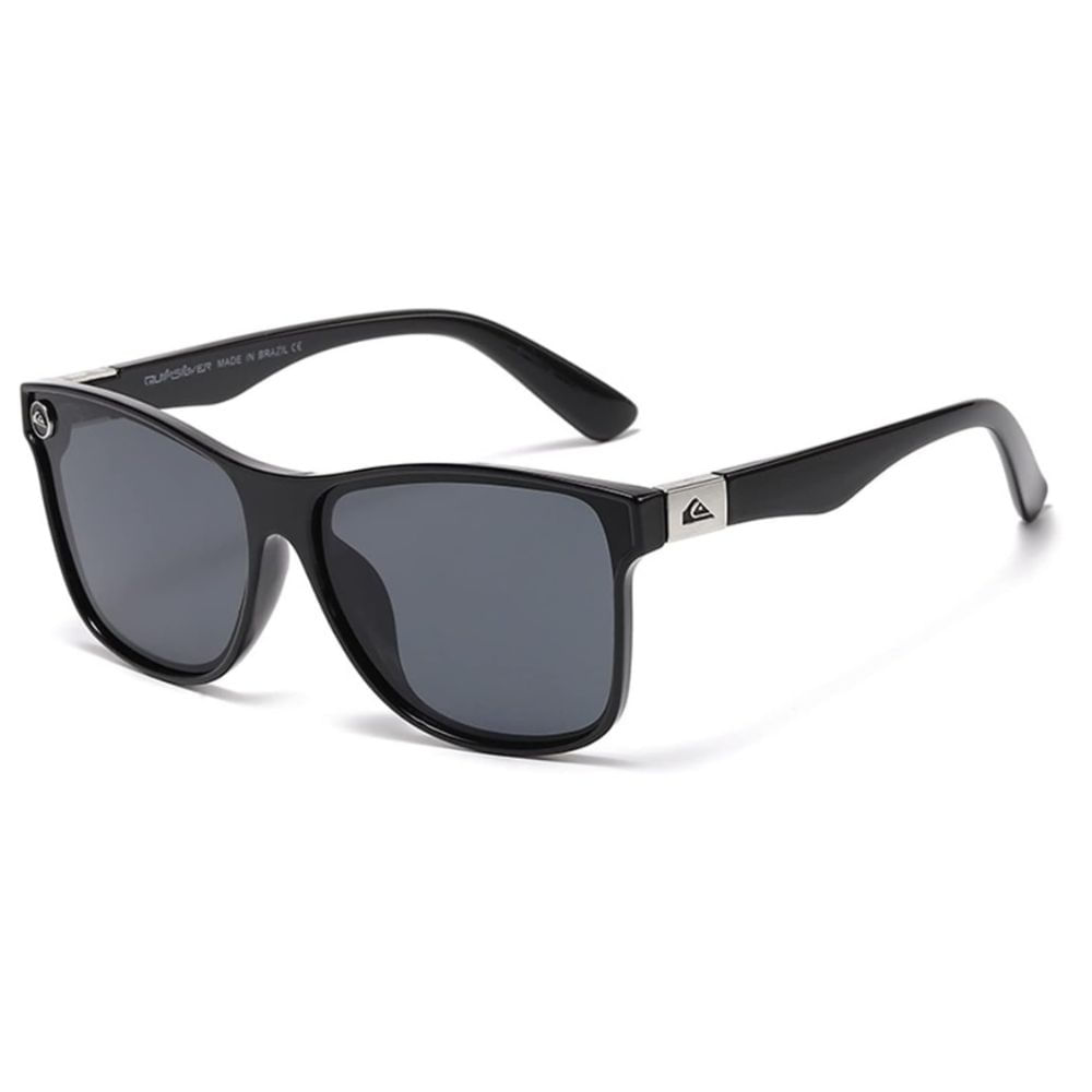 LENTES DE SOL OLVALADO MARCA QUIKSILVER COLOR NEGRO