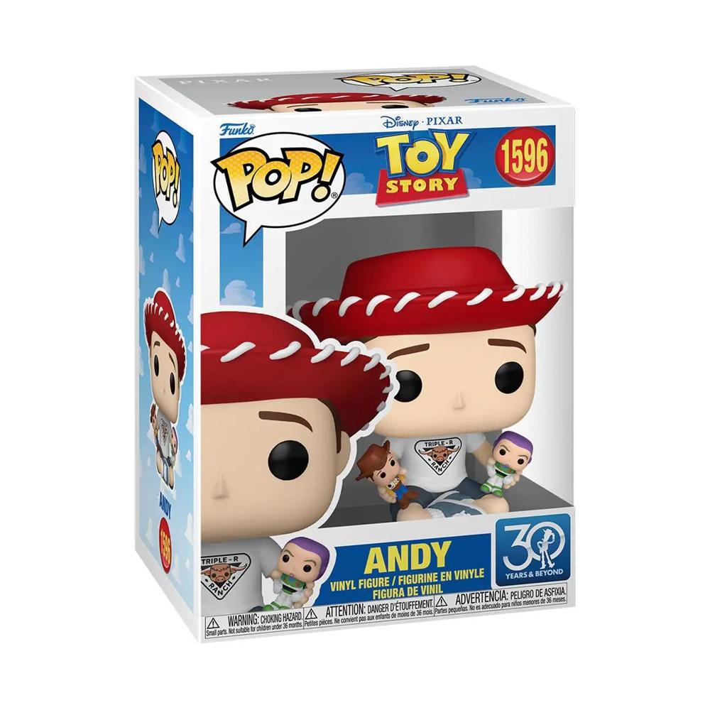 Funko Pop! Disney: Toy Story 30th Anniversary Andy with Buzz