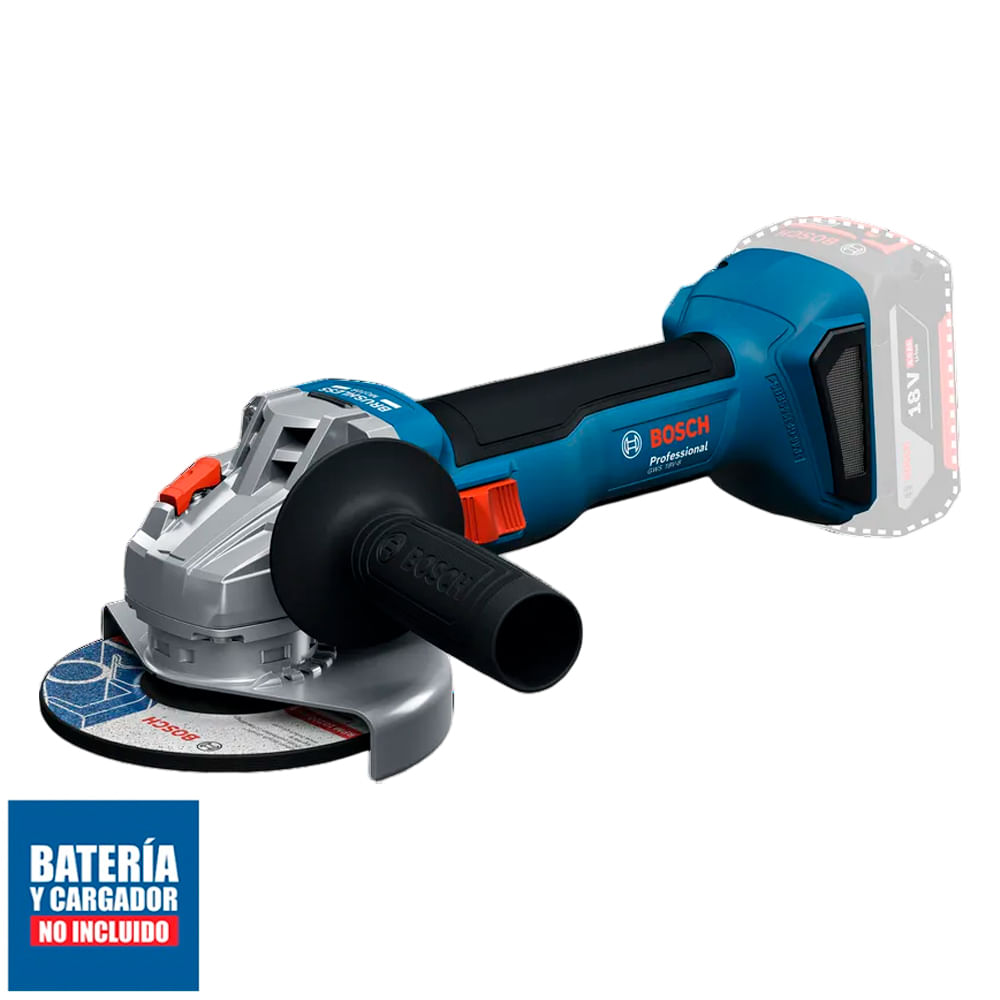 Amoladora ACCU Bosch GWS 18V-8 Sin batería