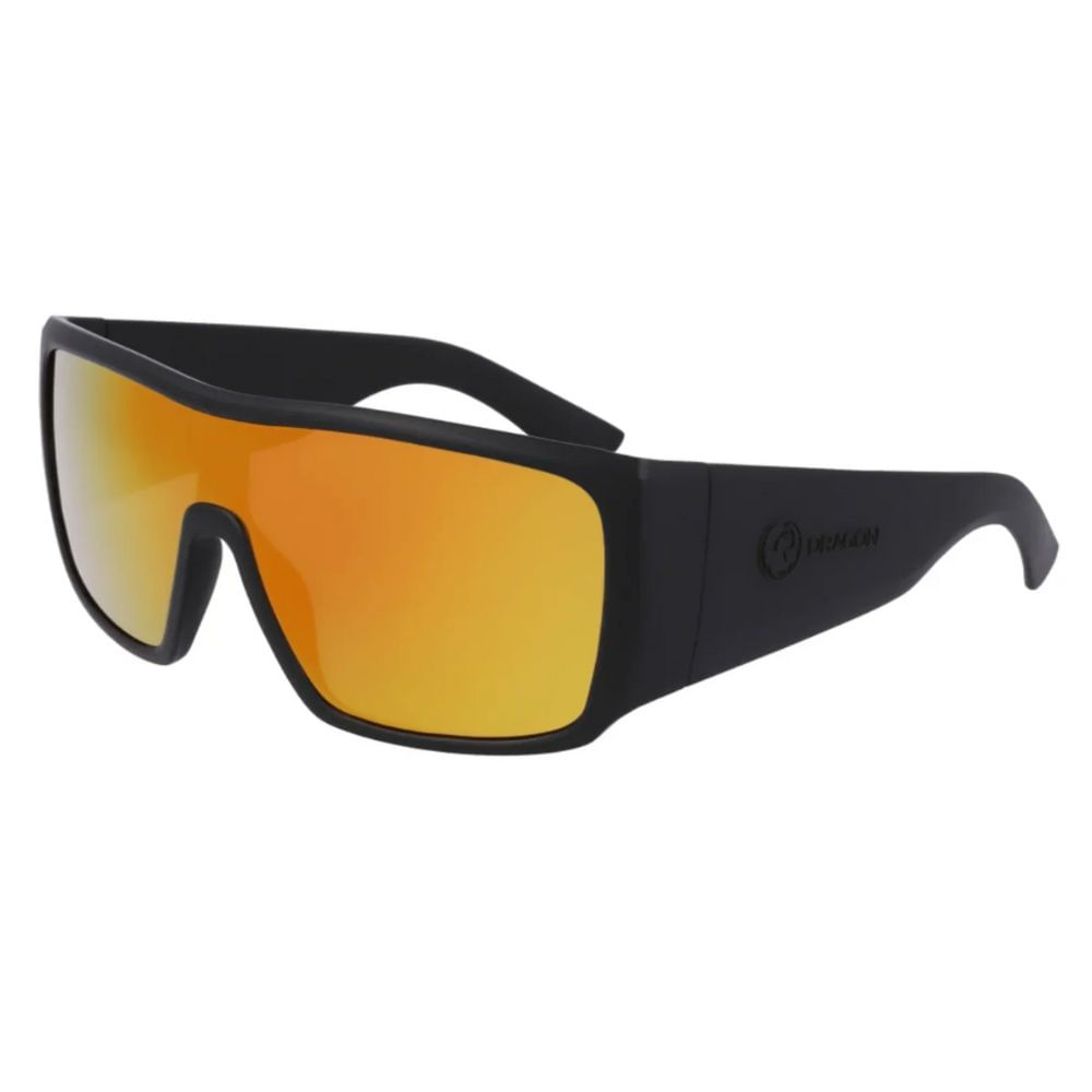 Lentes de Sol Dragon Rocker - Negro Mate / Red Ion
