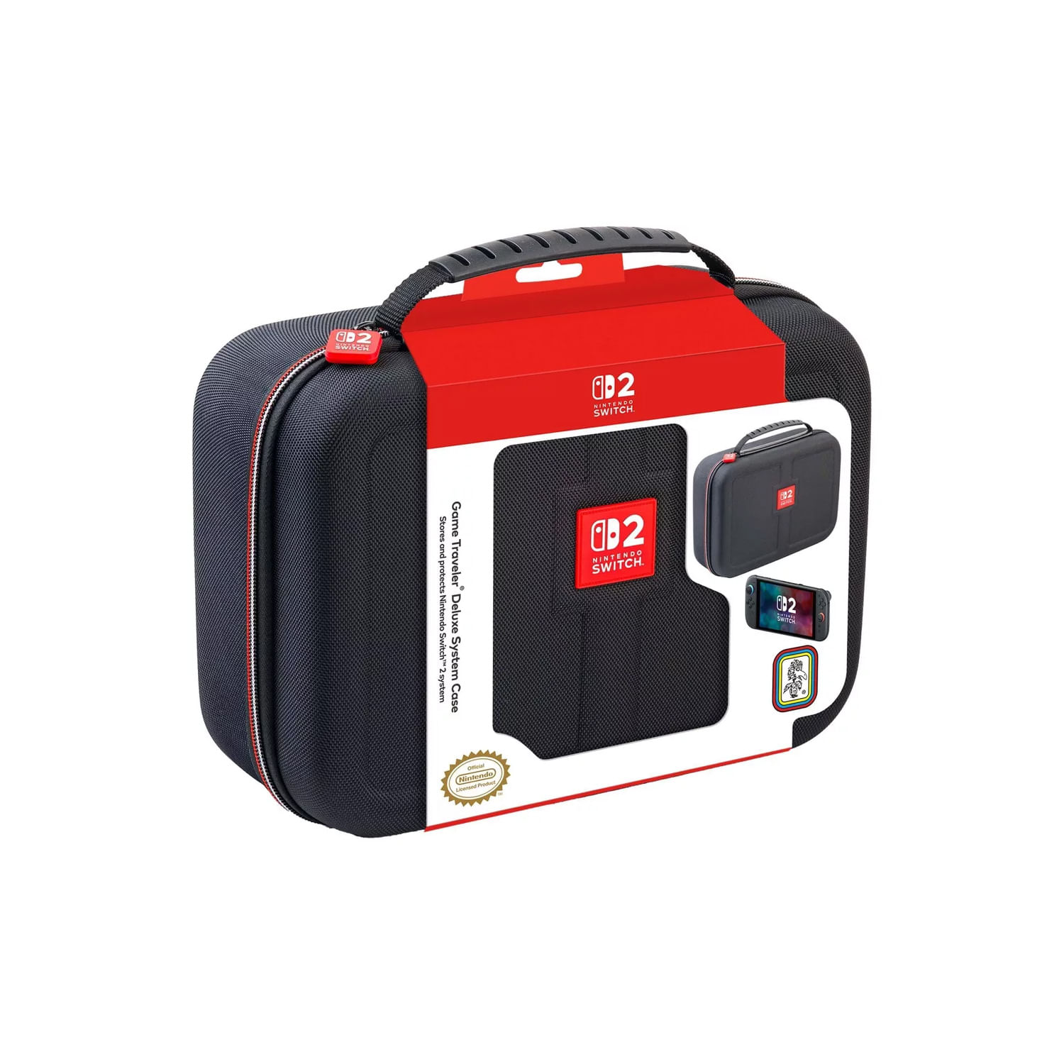 Maletin Game Traveller Deluxe System Case Negro Nintendo Switch 2 NS262