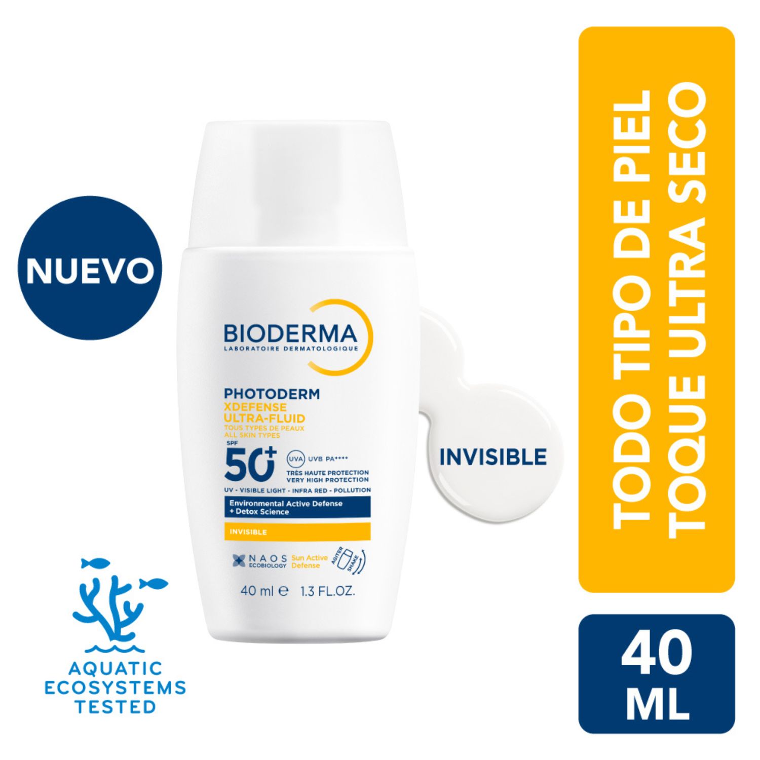 Bloqueador Bioderma Photoderm Xdefense Ultrafluid 