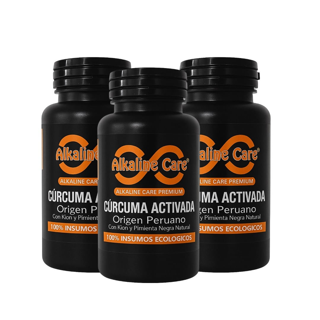 Cúrcuma Activada 300 Capsulas Alkaline Care