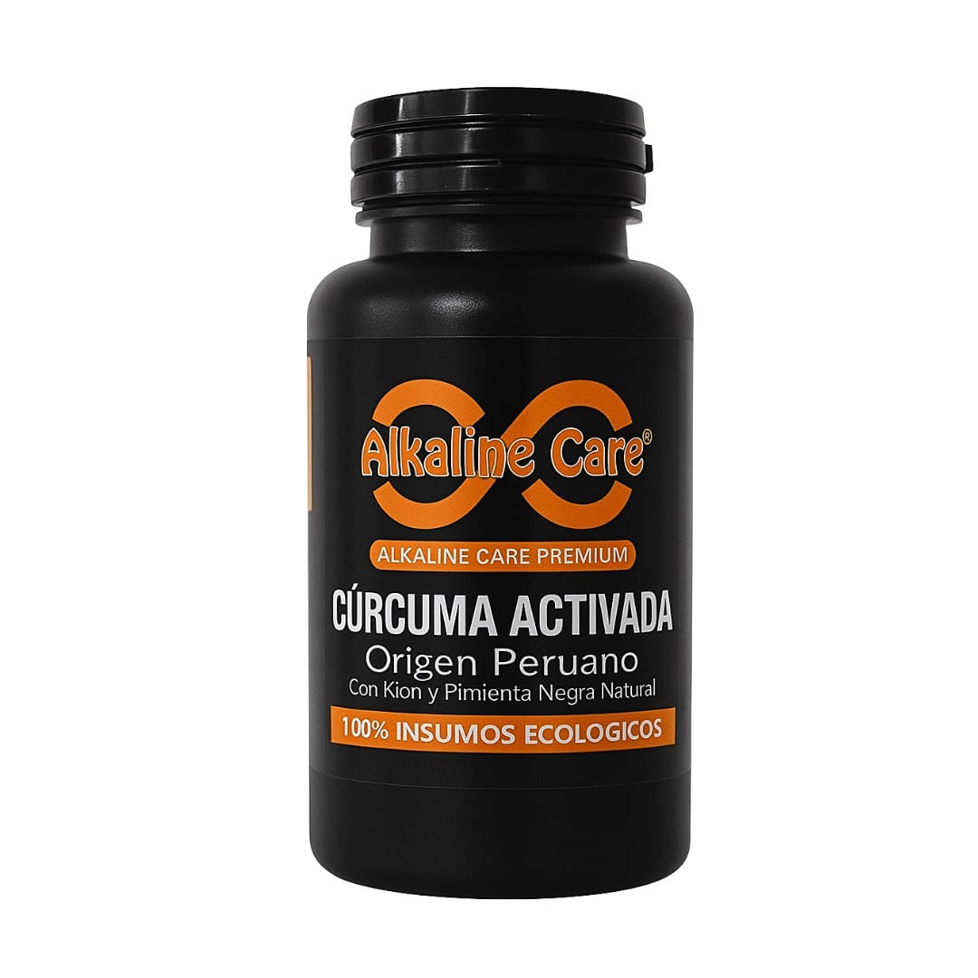 Cúrcuma Activada 100 Cápsulas Alkaline Care