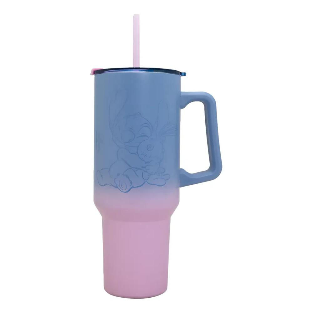 Mug Termico Stitch Disney Acero Inoxidable 1180ml