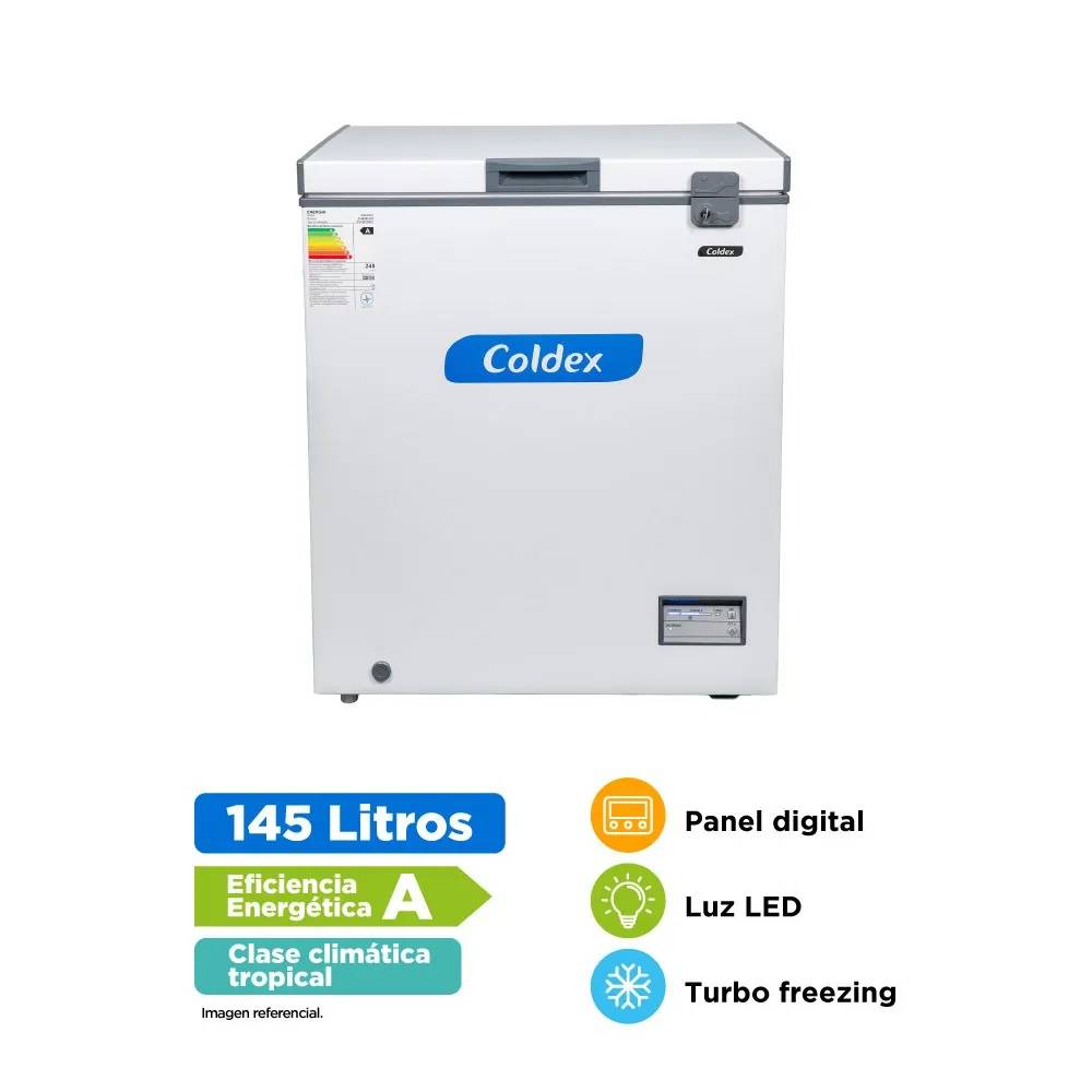 Congeladora Coldex 145LT  Blanco