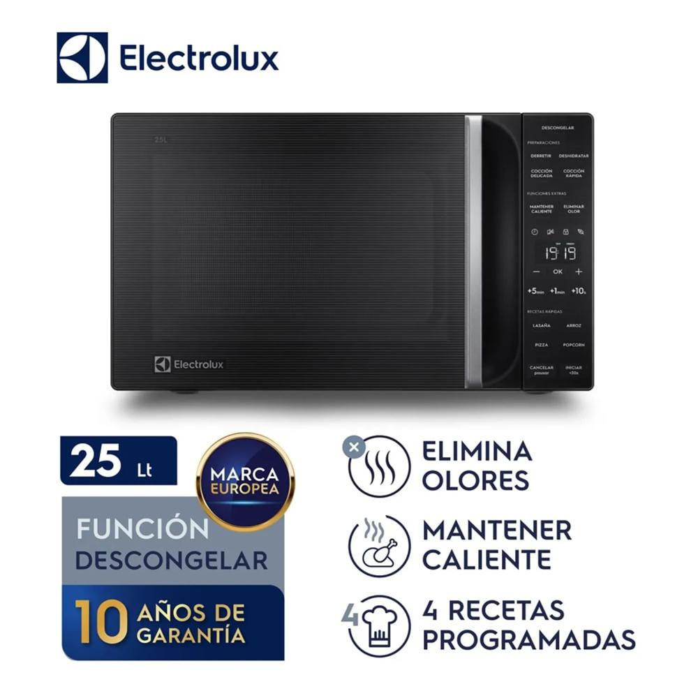 Horno Microondas Freestanding 25LT Electrolux EMDY25S2MXB Negro