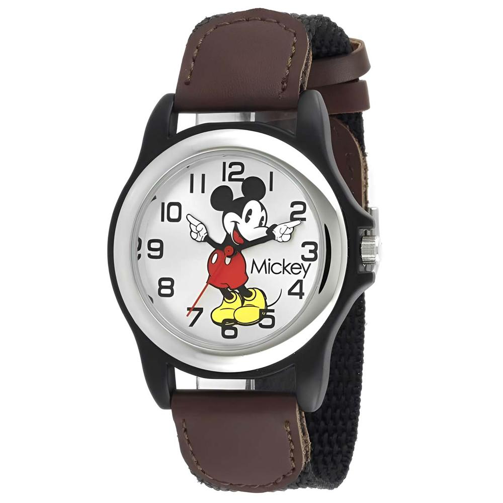Reloj Mujer Disney Mickey Mouse Analógico Deportivo Negro MCK620