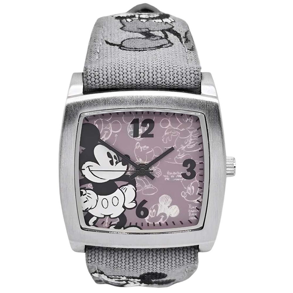 Reloj Unisex Disney Mickey Mouse Edición Limitada Analógico Gris F693