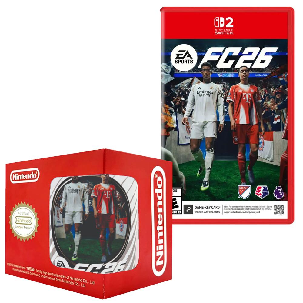 PREVENTA EA SPORTS FC 26 Nintendo Switch 2 + Taza 5