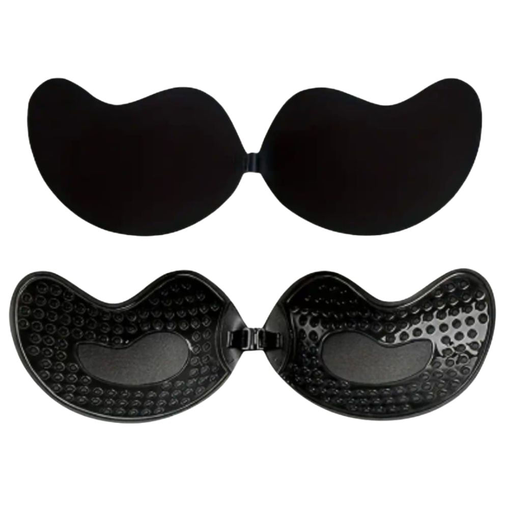 Brasier Broche Invisible Con Forma de Mango Negro C - Oechsle