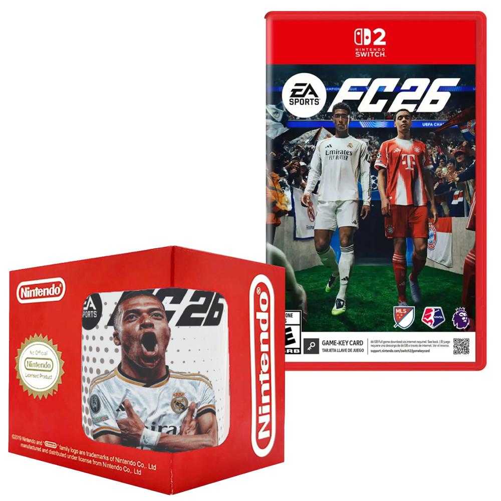 PREVENTA EA SPORTS FC 26 Nintendo Switch 2 + Taza 4