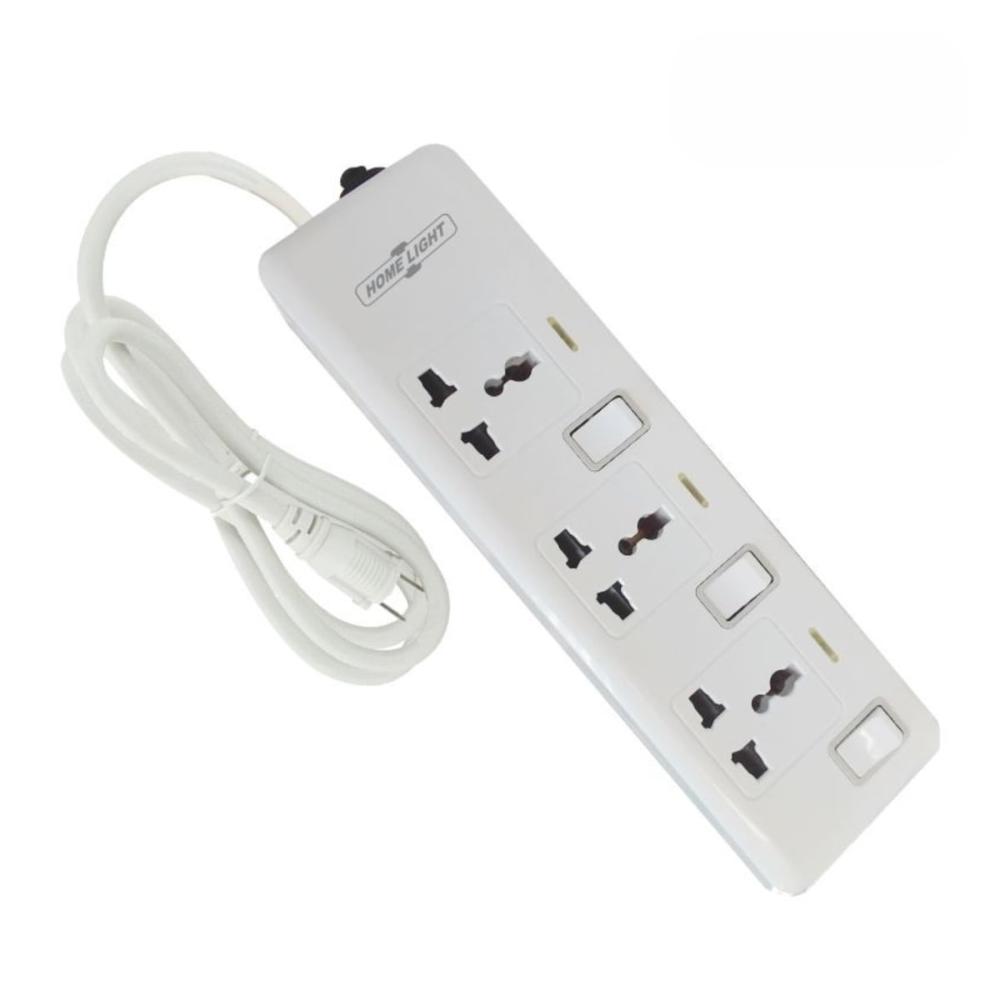 Supresor de pico 3 tomas 3 metros Home Light 16603