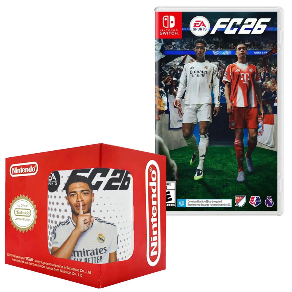 PREVENTA EA SPORTS FC 26 Nintendo Switch + Taza 3