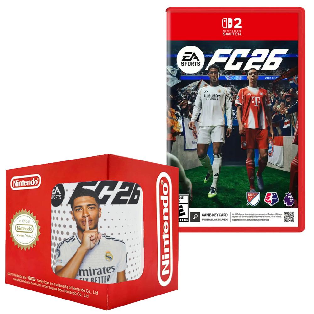 PREVENTA EA SPORTS FC 26 Nintendo Switch 2 + Taza 3