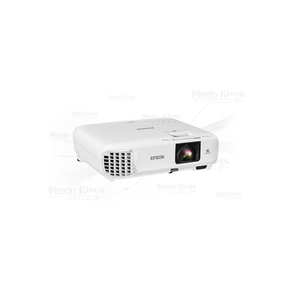 Proyector Epson Powerlite 118, 3800 Lúmenes, Xga, Hdmi, Color Rojo - Ideal Para Presentaciones Y Ci