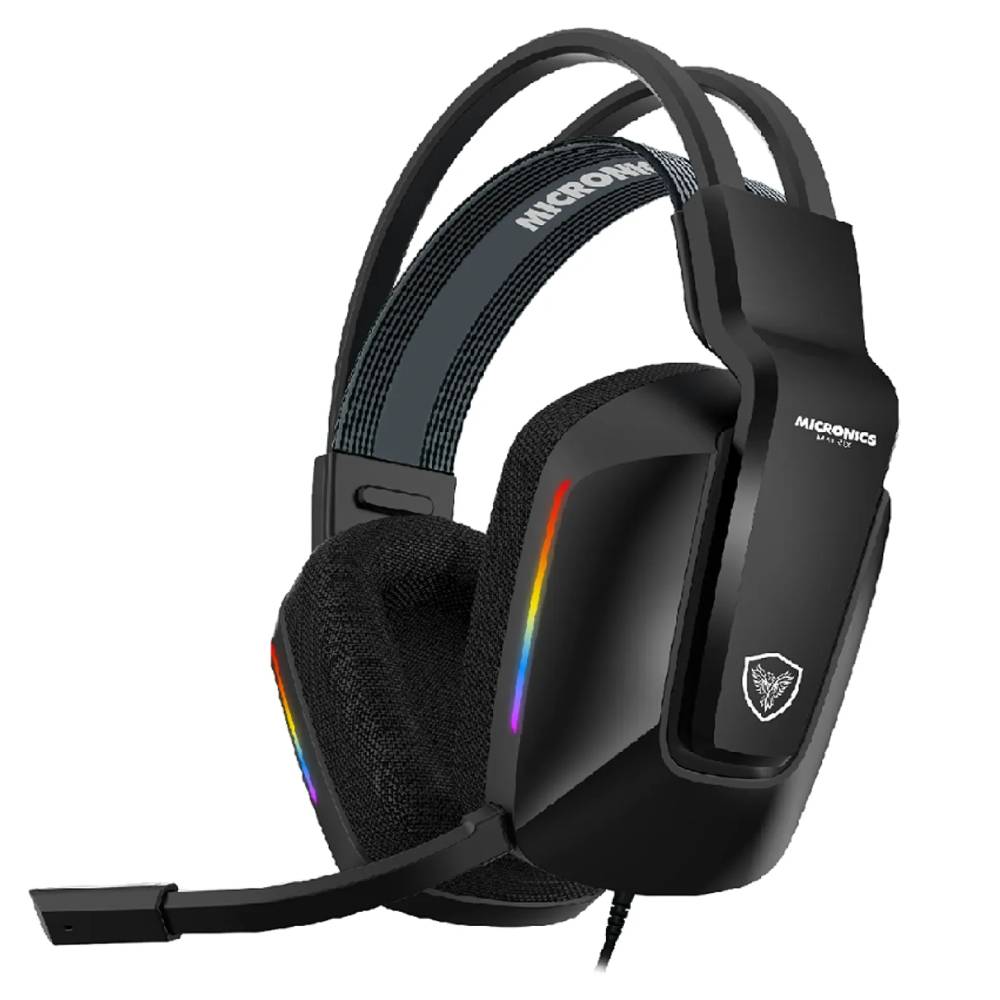 AUDIFONO GAMER MICRONICS MATRIX HG808 7.1 USB RGB