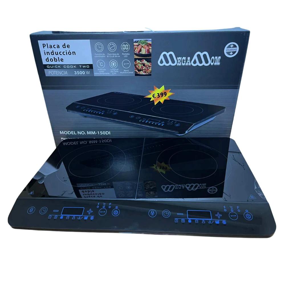 Cocina de Inducción Megamom 2H 8 Funciones MM-150DI Cocina de Inducción Megamom 2H 8 Funciones MM-150DI