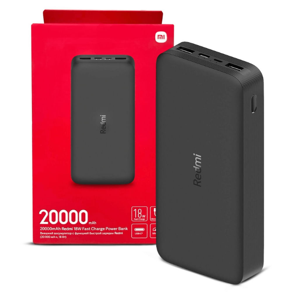 Cargador inalámbrico REDMI PowerBank 20000 mAh Cargador inalámbrico REDMI PowerBank 20000 mAh