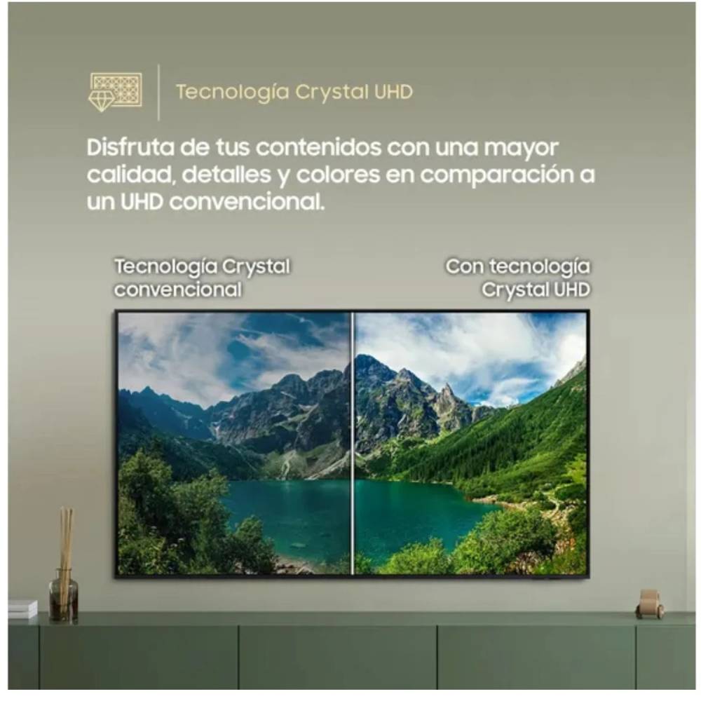 Televisor Samsung Smart TV 50"" Crystal UHD 4K UN50U8000FGXPE