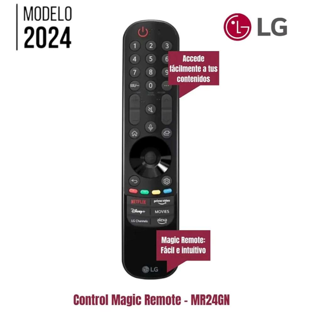 Control Magic LG MR24GN Con Botón Alexa Y LG Channels Modelo 2024