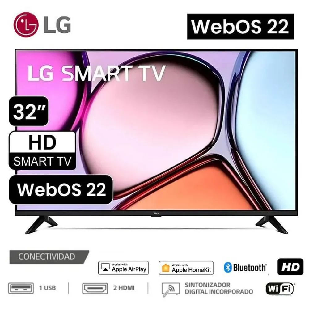 Televisor LG 32 SMART TV LED 32LQ600BPSA