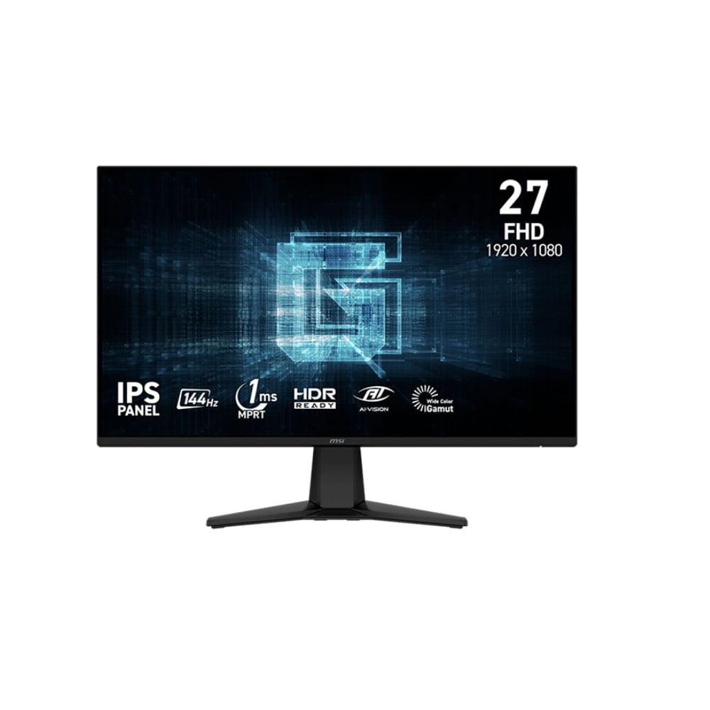 Monitor Gaming MSI G275L E14 27 Pulgadas FHD IPS 144Hz 1MS HDMI DP Negro
