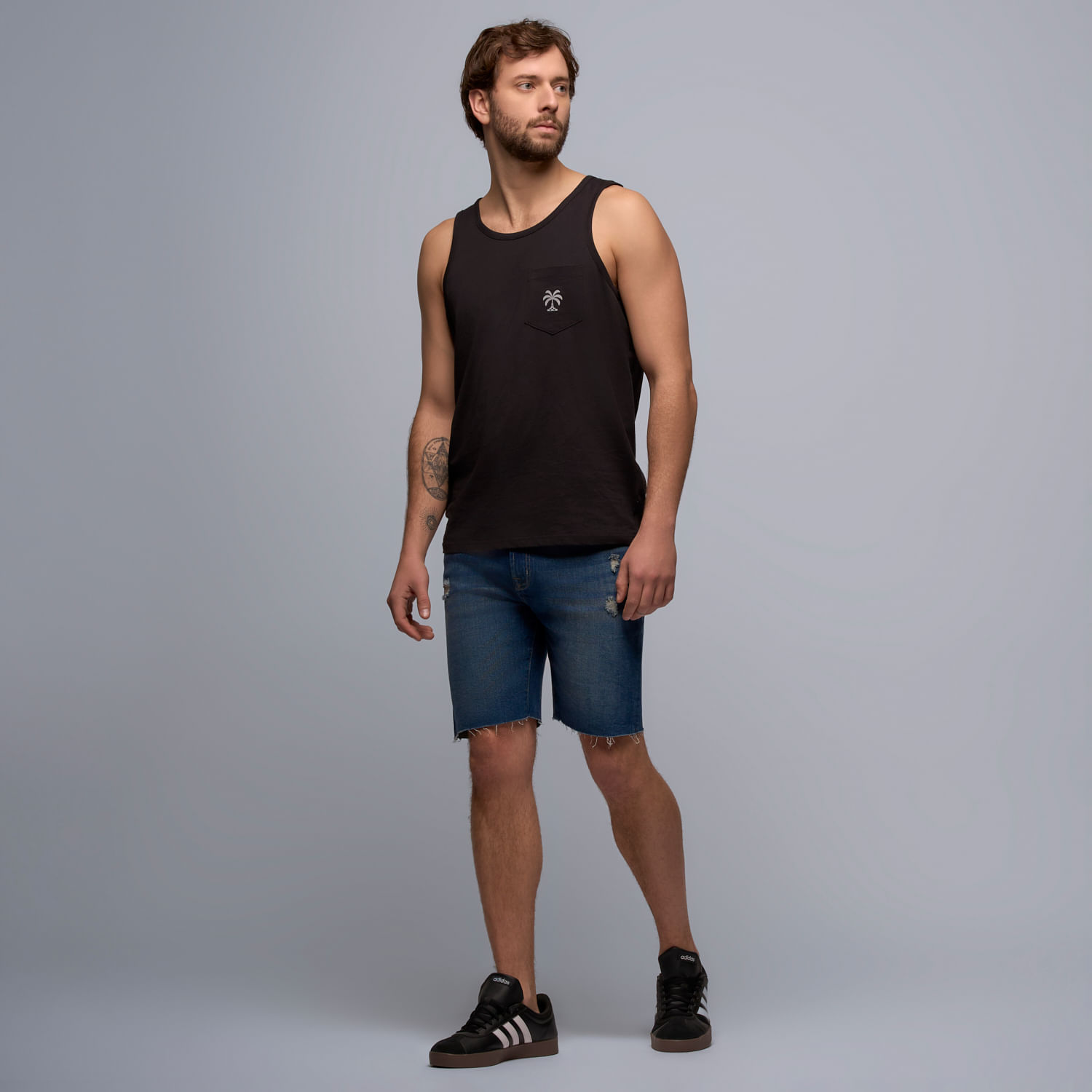 Short Hombre Aereal Denim Basta