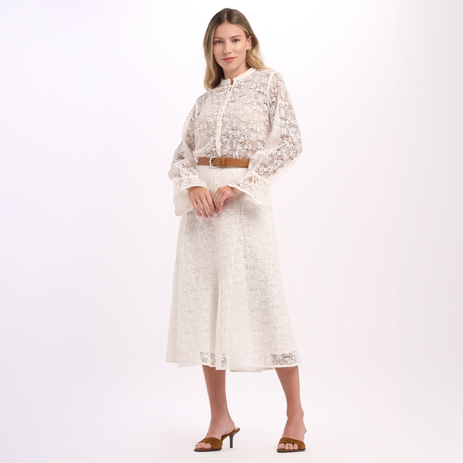 Falda Mujer Malabar Lace