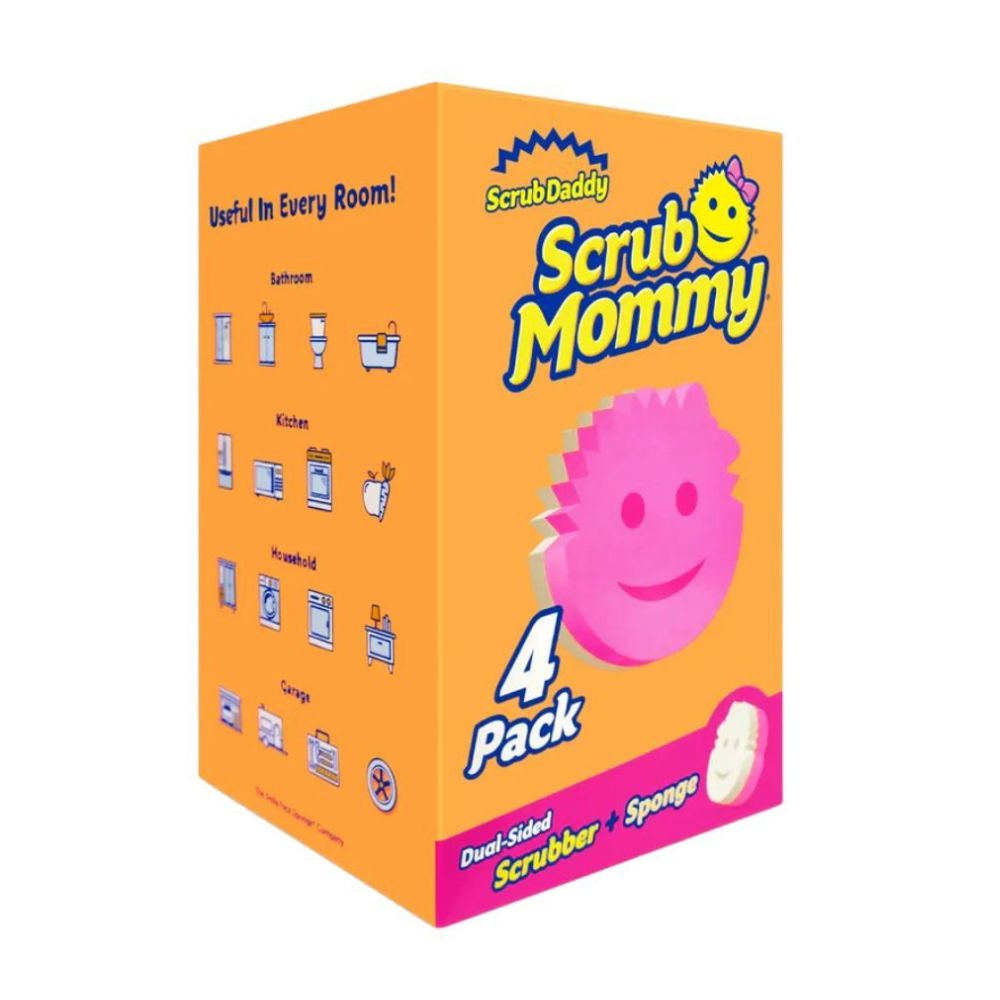 Esponja Pack 4 Mommy Scrub Daddy