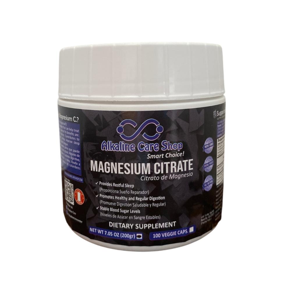 Citrato de Magnesio 200gr Alkaline Care