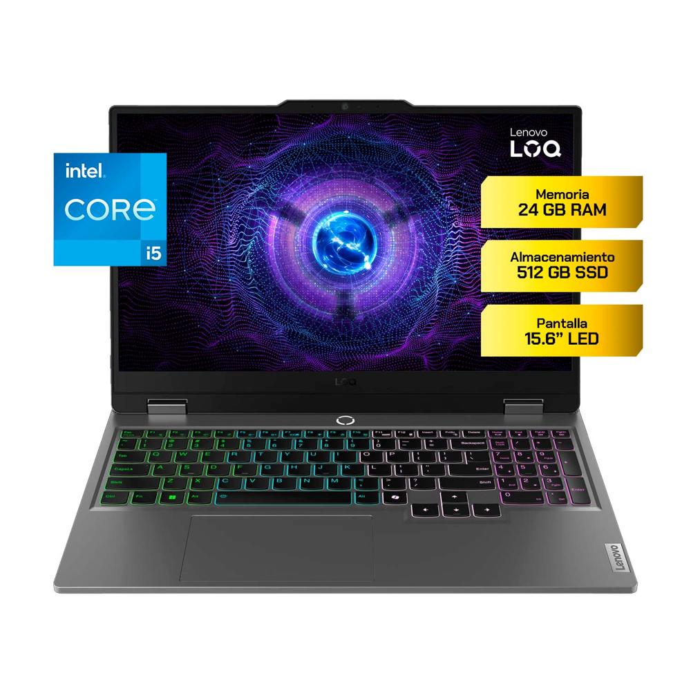 Laptop Lenovo LOQ 15IAX9 Intel Core i5 24GB 512GB SSD RTX 3050 6GB 15.6"" FHD 144Hz