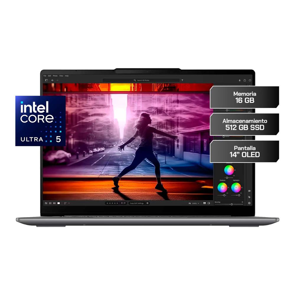 Laptop Lenovo Yoga Slim 7 14? OLED Intel Core Ultra 5 16GB RAM 512GB SSD Windows 11