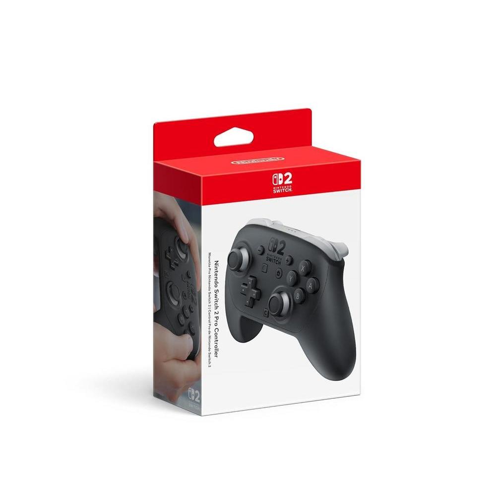 Nintendo Switch 2 Pro Controller con diseño ergonómico y funciones avanzadas
