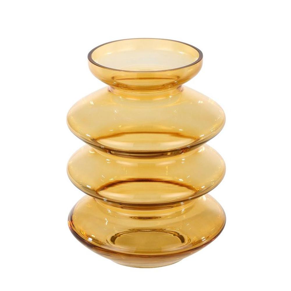 Jarron Amarillo Bevato D160