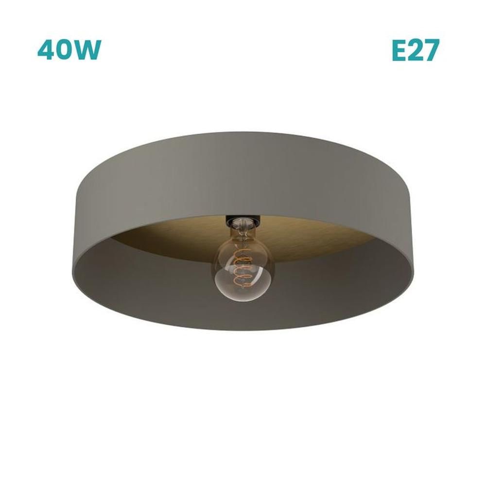 Lamp Techo Duaia 1x40w Ocre