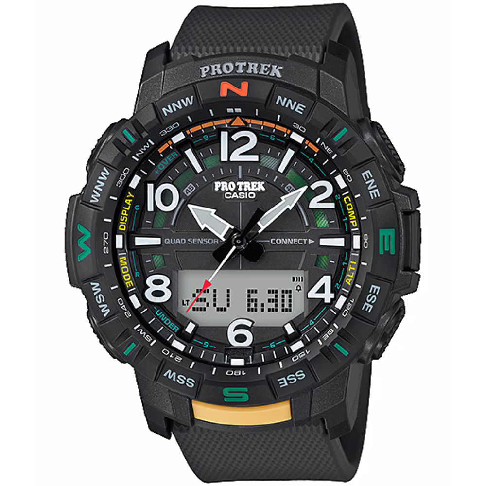 Reloj Casio Pro Trek PRT-B50-1 Quad Sensor Bluetooth Brújula