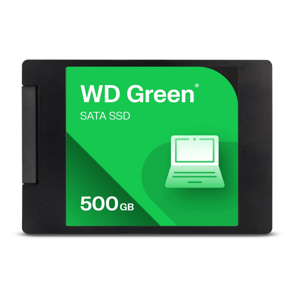 Disco duro interno SSD 500 GB Western Digital WD Green 2.5"" | Velocidad y fiabilidad para tu PC
