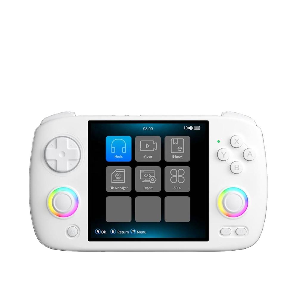 Consola de juegos portatil Retro Anbernic RG CubeXX Blanco